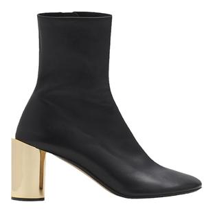 【新年甄选】LANVIN浪凡 女士皮质SEQUENCE粗跟踝靴