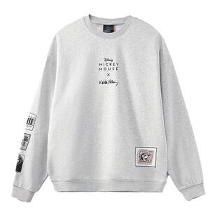 李宁正品套头卫衣男子联名系列秋宽松时尚运动上衣AWDR591