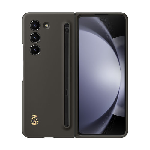三星原装正品galaxy Fold5手机壳纤巧附spen手写笔保护套折叠屏官方心系天下W24全包外壳F5原厂薄型硬壳新款