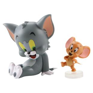 新品卡通动漫12款猫和老鼠汤姆猫杰瑞鼠手办公仔可爱摆件蛋糕装饰