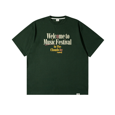 FROMWRTING短袖无性别重磅棉T恤