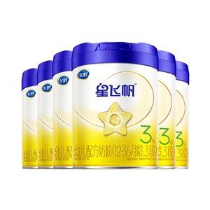 飞鹤星飞帆3段700gx6罐