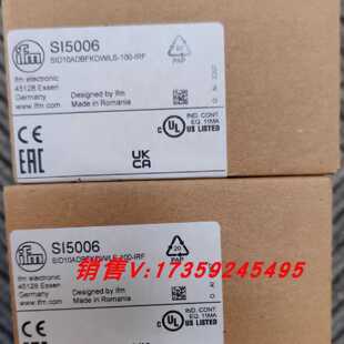 议价IFM SI5000 SI5006 SI6200 SI6800 SI1106 易福门 全新原装if