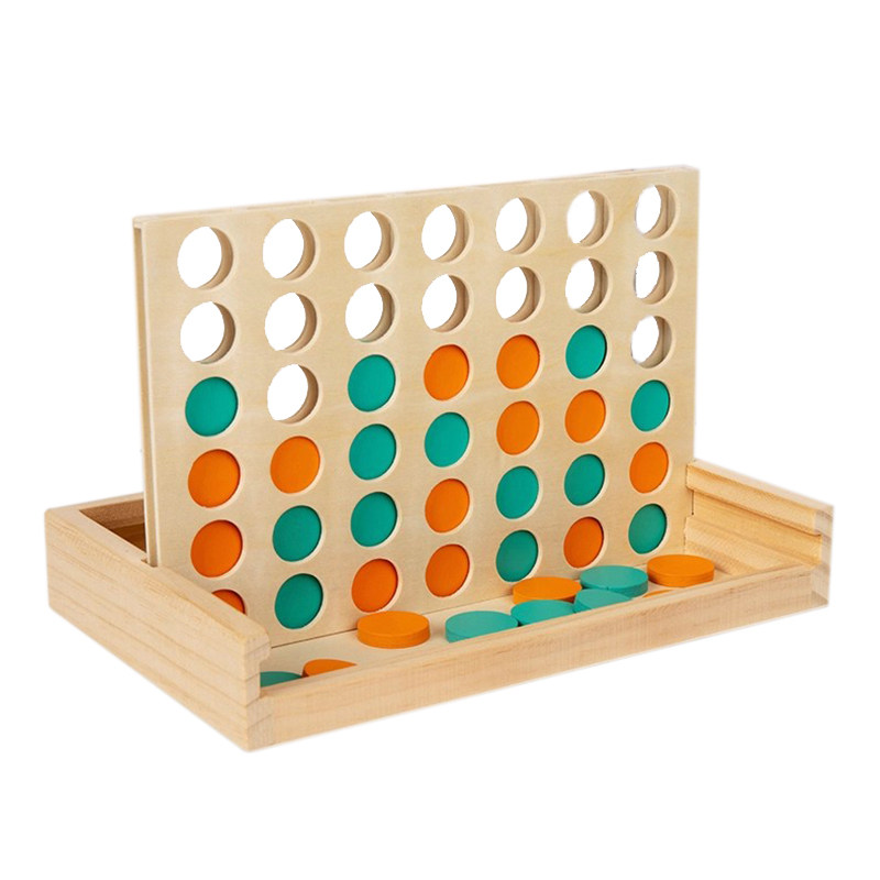 儿童趣味立体四子棋四连棋玩具