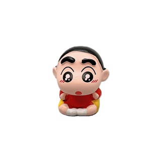 无聊了摆一摆蜡笔小新阿呆桌面小摆件工位电脑屏幕车载中控台装饰