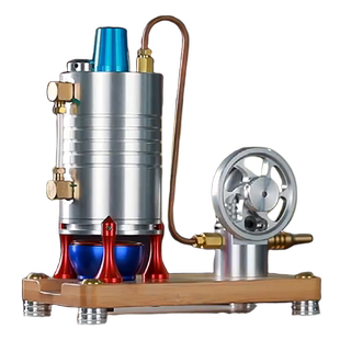 斯特林蒸汽发动机模型燃油合金教学物理实验全金属微型迷你外燃机