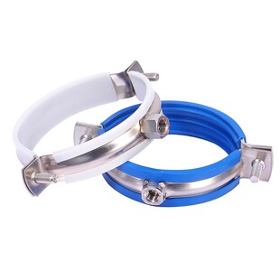 304不锈钢管箍金属吊卡110PVC管卡50PPR吊卡75管箍32抱箍灯笼吊卡