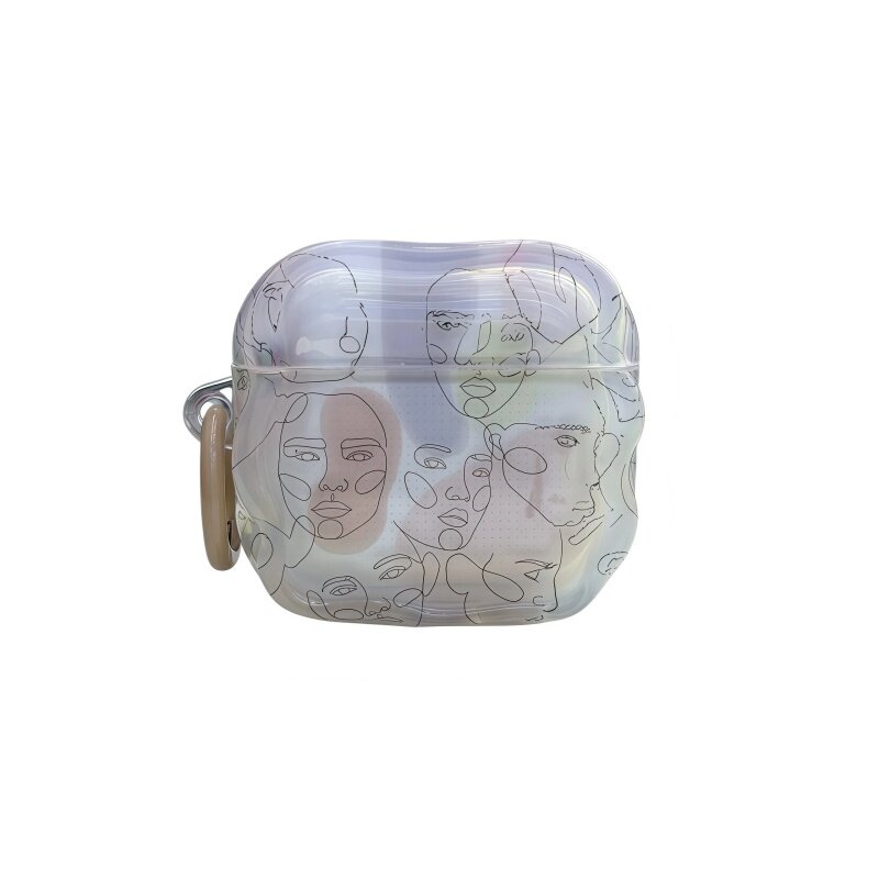 苹果AirPods4代pro3半透明软壳