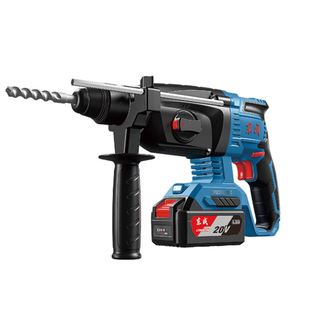 东成冲击钻家用充电电锤打混凝土墙孔电捶东城电锺锂电池电动工具