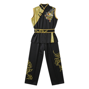 南拳服男中国风武术服儿童训练表演服练功服太极服装南拳比赛服女