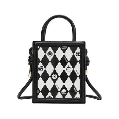 森马包包斜挎包女2024新款撞色