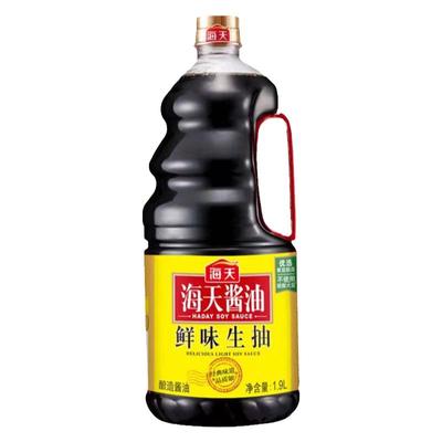 临期优惠鲜味生抽1.9l桶海天促销