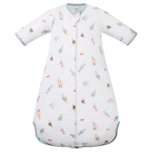 Nest Designs婴儿睡袋单层双层四层夹棉儿童一体式宝宝防踢被四季