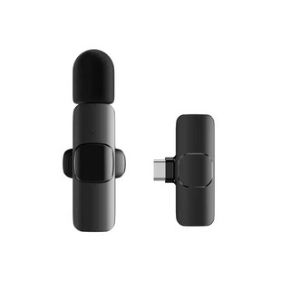 直播无线麦克风夹领式收音麦手机电脑主播录音降噪专用设备一拖二