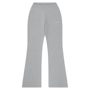 Called Back休闲裤女25秋季新款极简运动风高腰垂感显瘦微喇长裤