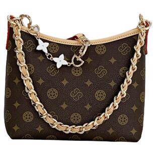 优草坊女包2026新款高级感老花流浪包时尚百搭腋下包单肩斜挎包潮