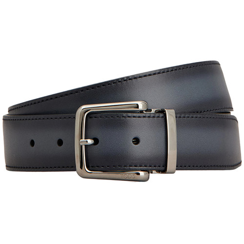 TOD'S官方正品男士可调节双面皮革腰带宽度3.5CM皮带配饰