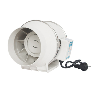 斜流增压管道风机3寸4寸5寸6寸8寸换气排风扇卫生间厨房抽油烟机