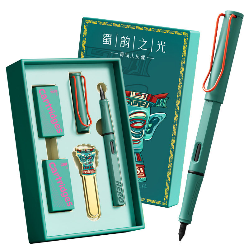 英雄创意钢笔礼盒生日礼物