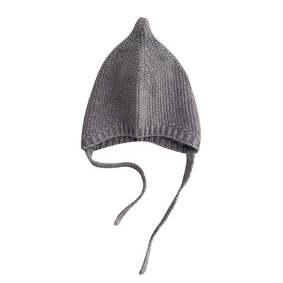 ins韩国尖尖帽新款3月啾啾到针织