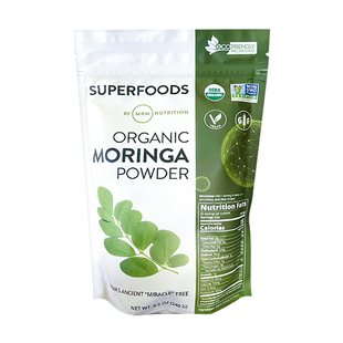 美国直邮 MRM Nutrition印度辣木叶粉亢氧化健康冲饮抹茶粉姜黄粉