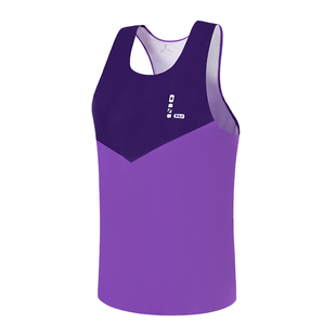 零阻力专业运动跑步马拉松背心短裤套装男训练比赛体考田径服女