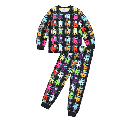 在我们之中among us kid pajamas suit 儿童游戏家居服套装睡衣裤