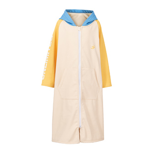 儿童游泳浴袍冬季训练专用成人吸水保暖开衫加厚起水斗篷浴巾外套