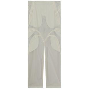 IT POST ARCHIVE FACTION男装休闲长裤新品拉链装饰直筒裤50BTCIM