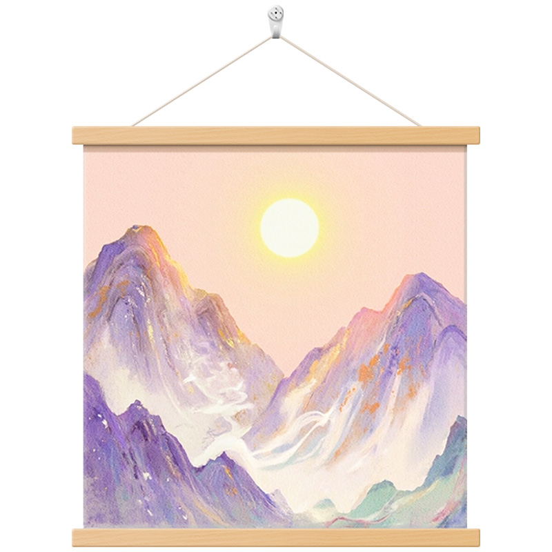 紫气东来客厅沙发背景墙装饰画现代简约高级墙上装饰画玄关餐厅画