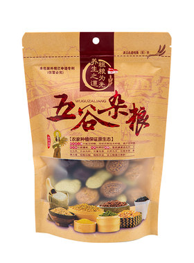 五谷杂粮粉包装袋牛皮纸