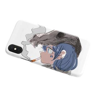 ins风情侣魔法少女潮流插画街头适用于IPhoneX/XR/11/12/13/14/15菲林手机壳imd硅胶软壳小米华为