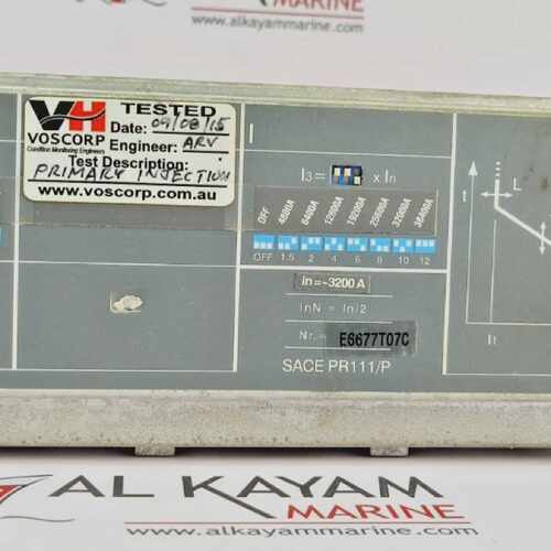 ABB SACE PR111/P LI CIRCUIT BREAKER TRIP UNIT 3200A (FAST SH