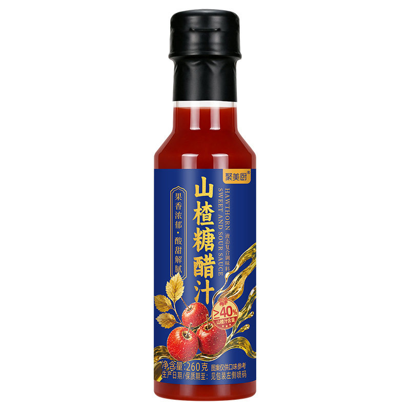 山楂糖醋汁儿童适用官方旗舰店0添加防腐剂家用糖醋里脊酱汁调料