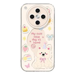 适用oppofindx8s手机壳findx7pro新款保护套透明ultra全包防摔x6por支架外壳x5卡通西高地findxx9好看x8pro女