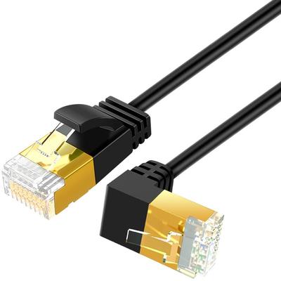 超六类万兆家用纯铜成品弯头网线