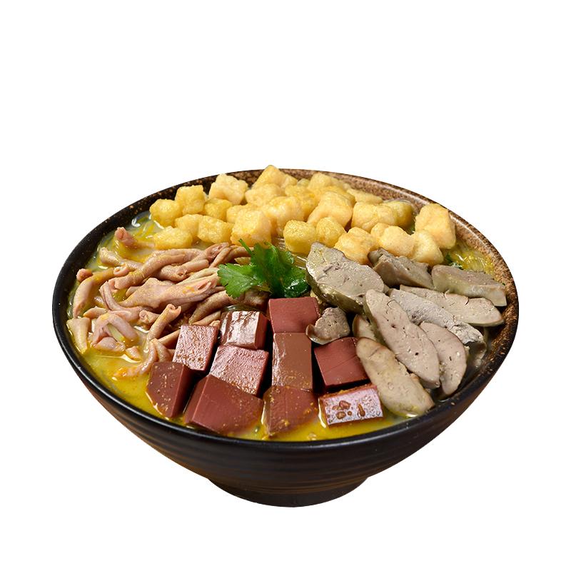 鸭得堡南京鸭血粉丝汤2盒方便速食老鸭粉丝汤特色美食正宗特产