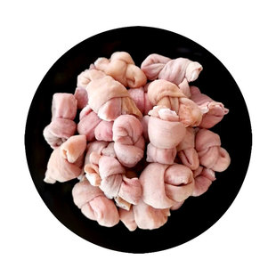 冒节子新鲜猪肠肥肠结子商用串串火锅冒菜配菜冷冻生鲜食材猪小肠