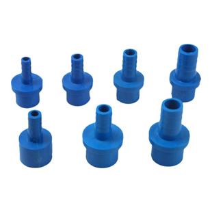 PVC宝塔直接 蓝色宝塔水咀 软硬管对接头 软管快接20/25塑料接头