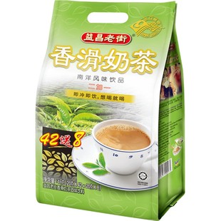 马来西亚进口益昌老街香滑奶茶冲饮冲泡速溶奶茶粉条装袋装1000g