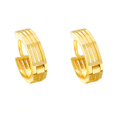 韩国正品10k14k黄金简洁14K黄金