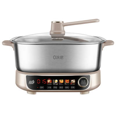 苏泊尔电火锅家用可分体0涂层不