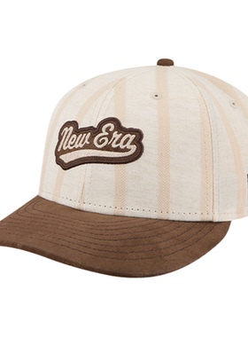 NEW ERA纽亦华26新品59FIFTY DAY条纹复古微曲棒球帽硬顶NE5950
