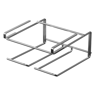 304不锈钢免打孔厨房可放锅盖架子放置器置物架支架收纳架壁挂式