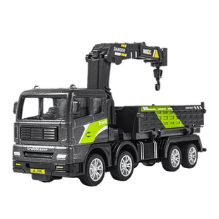 惯性合金车工程车男孩挖掘机搅拌车油罐车卡车儿童玩具小汽车起重
