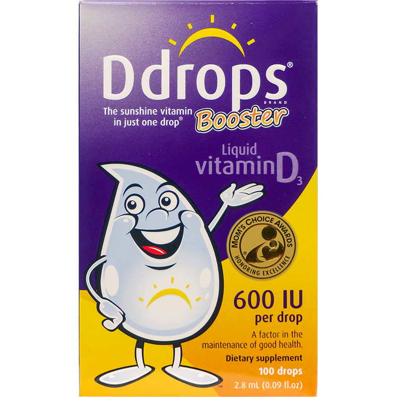 Ddrops婴幼儿d3儿童宝宝维生素