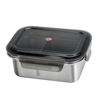 316L不锈钢可微波带饭饭盒