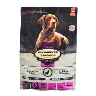 加拿大进口欧恩焙兔肉鸭肉低温烘焙鱼红肉小颗粒莲花同厂泪痕狗粮