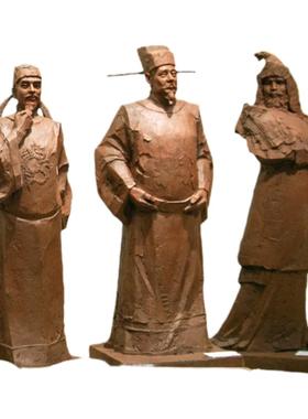 名人伟人雕像定制玻璃钢铸铜石材户外广场校园景观园林纯手工摆件