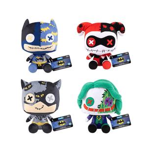 Funko丰高POP DC蝙蝠侠毛绒玩偶Q版猫女哈莉奎茵小丑摆件新年礼物